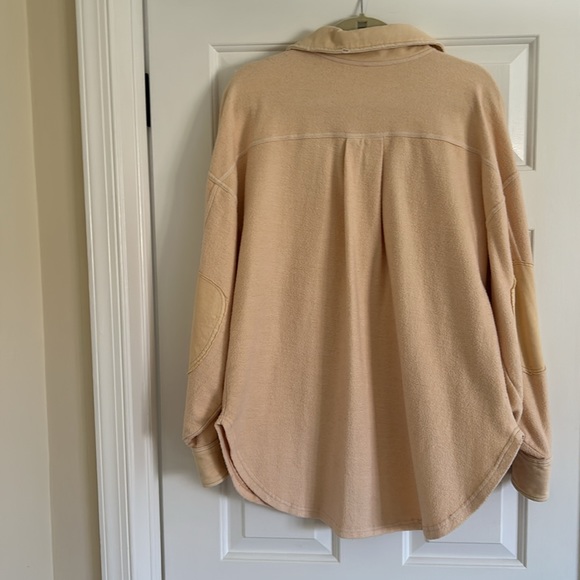 Free People Ruby Shacket in Sweetheart Sunrise Size Small - Picture 9 of 9